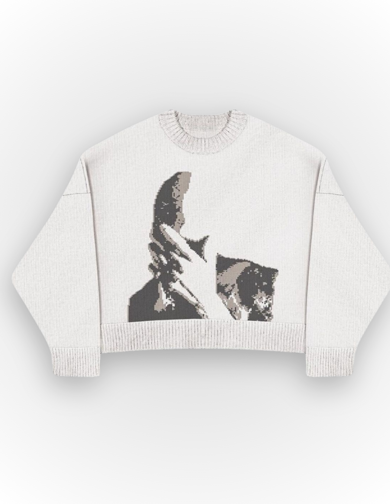 “REGARDLESS“ KNITTED SWEATER