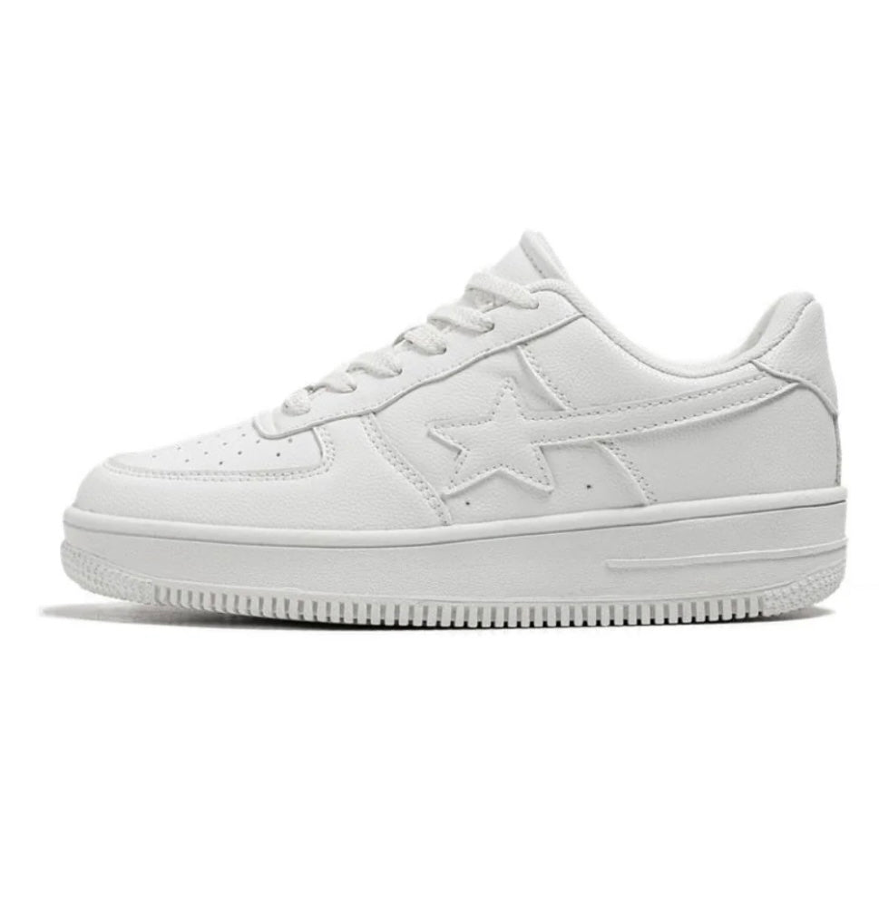 ‘‘Y2000 STARS“ TRIPLE WHITE SNEAKER