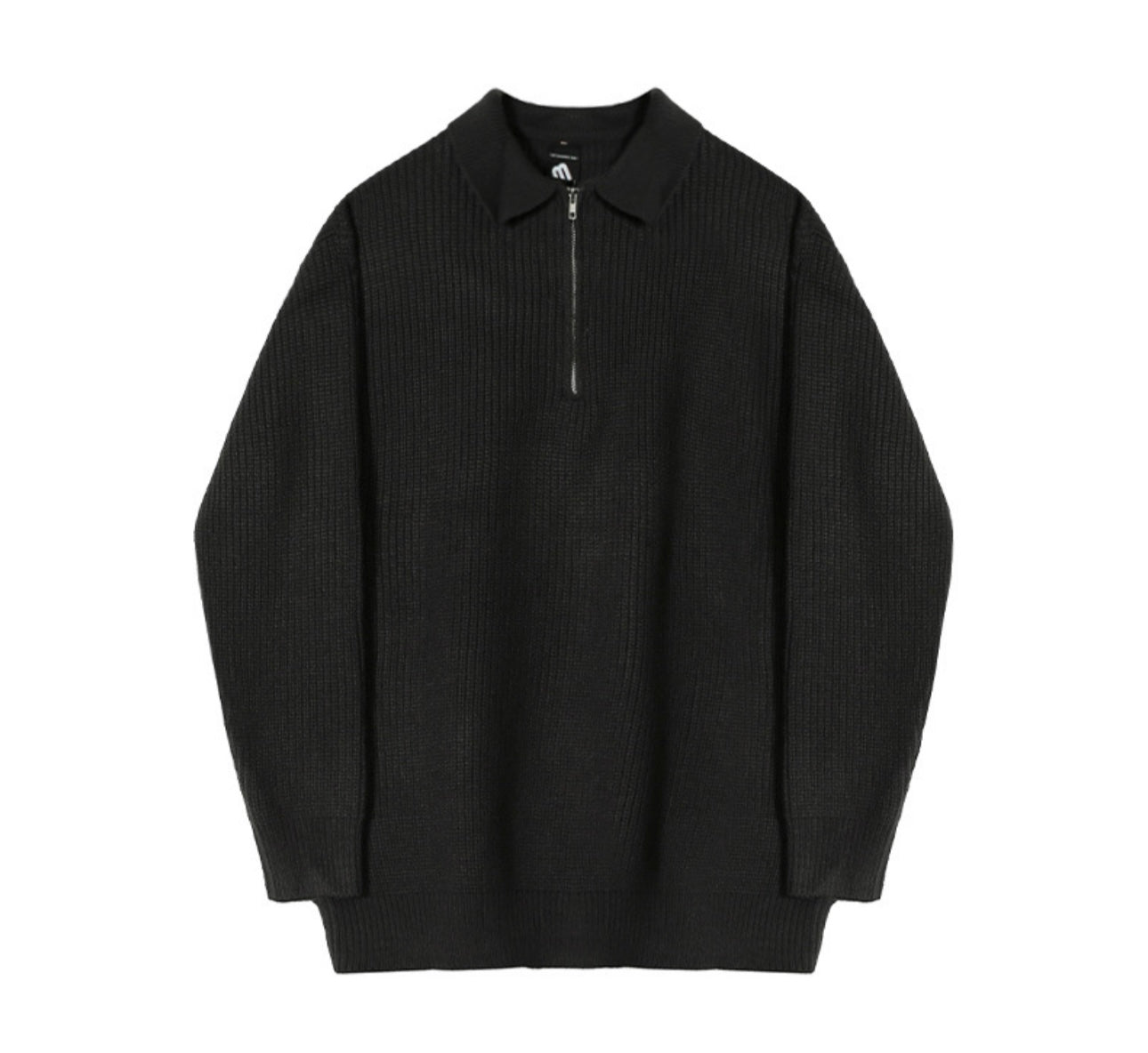 CLASSIC QUARTER-ZIP BLACK