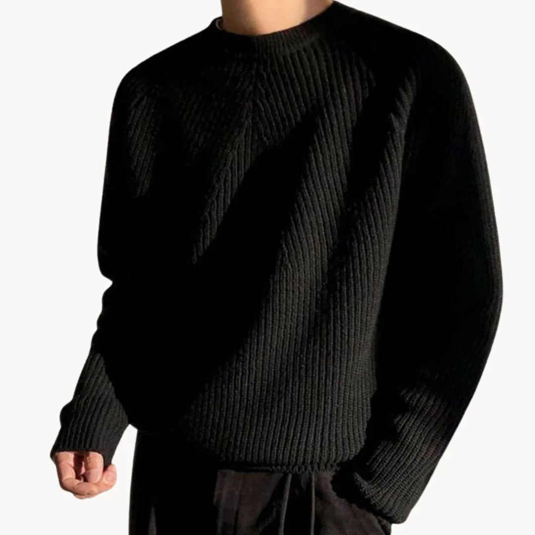 SANTO ‚,RIBBED“ SWEATER