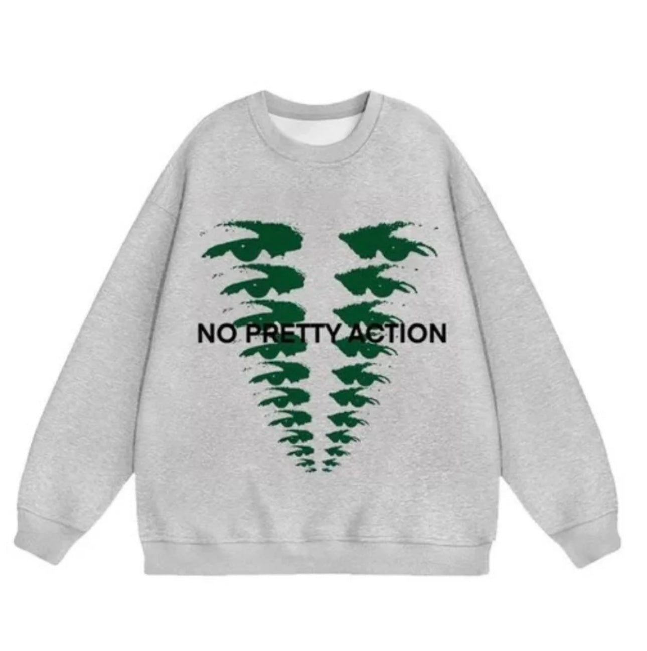 ‘‘NO PRETTY“ SWEATSHIRT